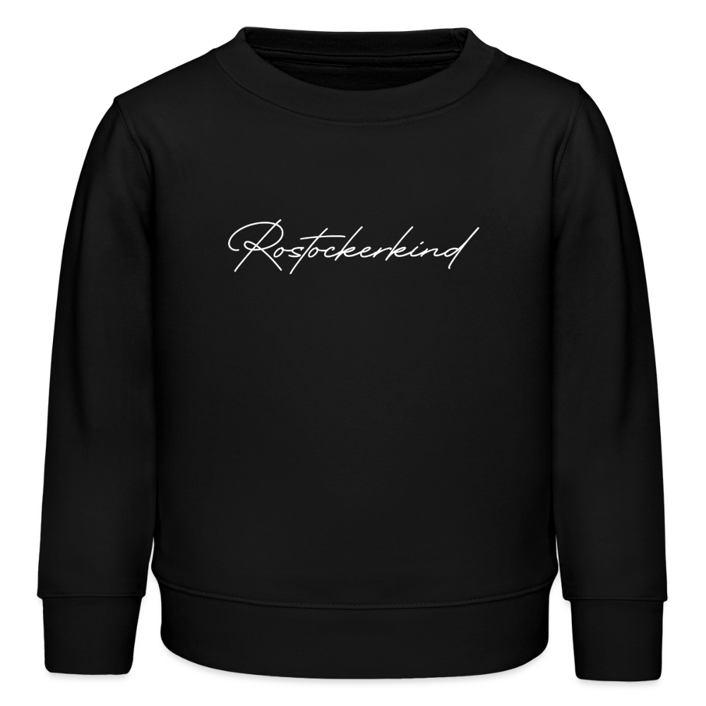 Rostock 'Rostockerkind' Signature Bio T-Shirt Kinder 3-8 Jahre - Schwarz