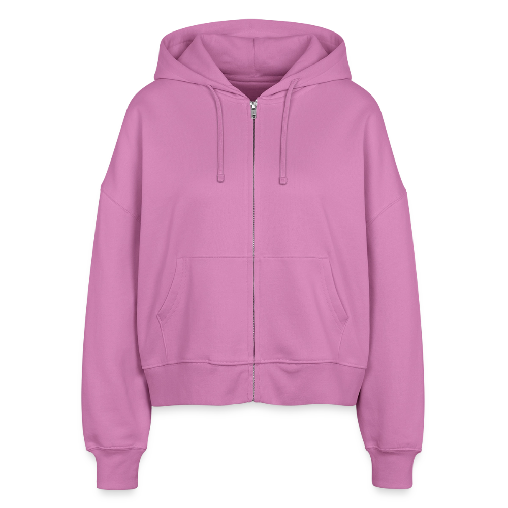 Rostock 'ROZTOC' Edition Bio Zip Hoodie Damen - Pink