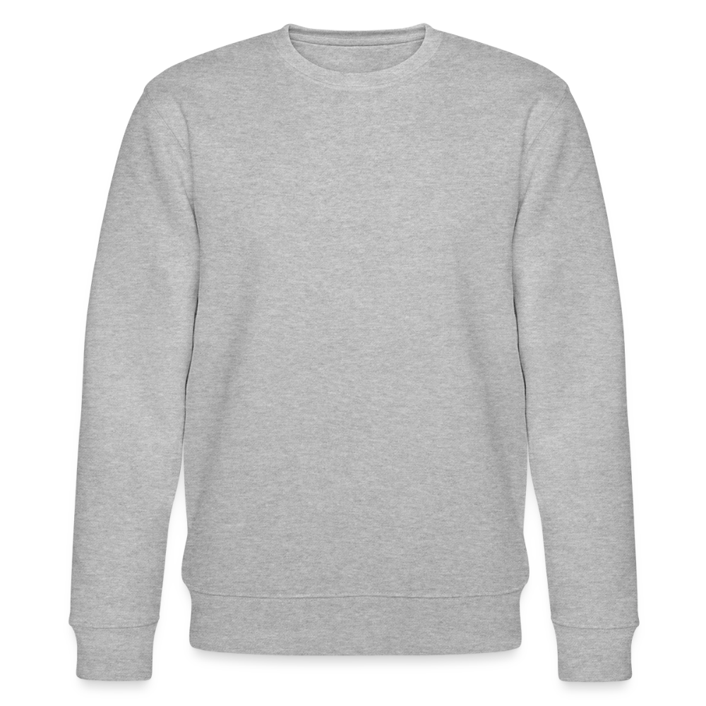 Rostock 'Rostockerkind' Bio Sweatshirt Unisex Back Print - Grau meliert