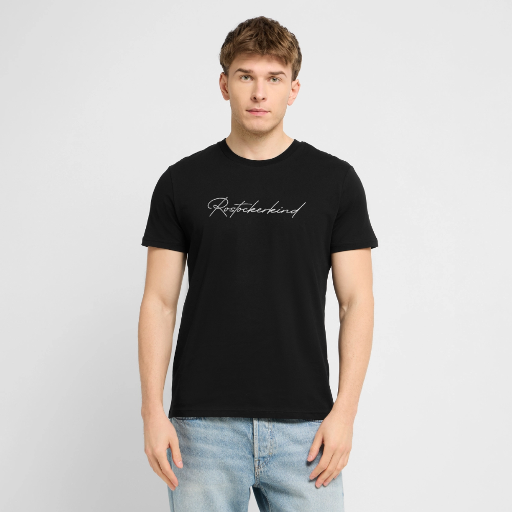 Rostock 'Rostockerkind' Signature Bio T-Shirt Unisex schwarz - Schwarz