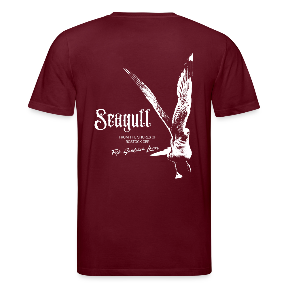 Seagull Rostock Baltic Sea Edition Unisex T-Shirt 2.0 180 g/m² - Burgunderrot