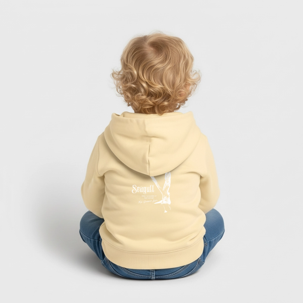 Rostock 'SEAGULL' Edition Baby Hoodie - Creme