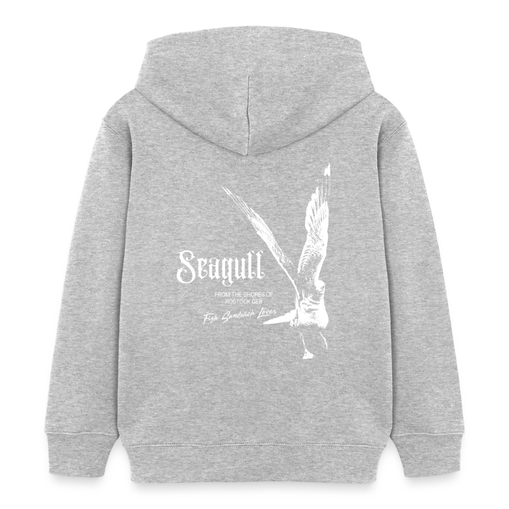 Rostock 'SEAGULL' Edition Bio Hoodie Kinder - Grau meliert