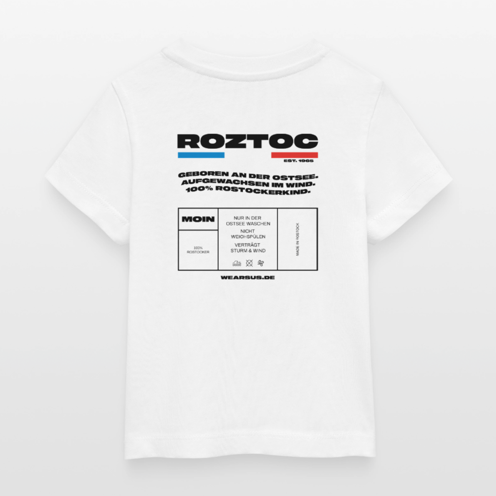 Rostock 'ROZTOC' Edition Baby T-Shirt weiß - Weiß