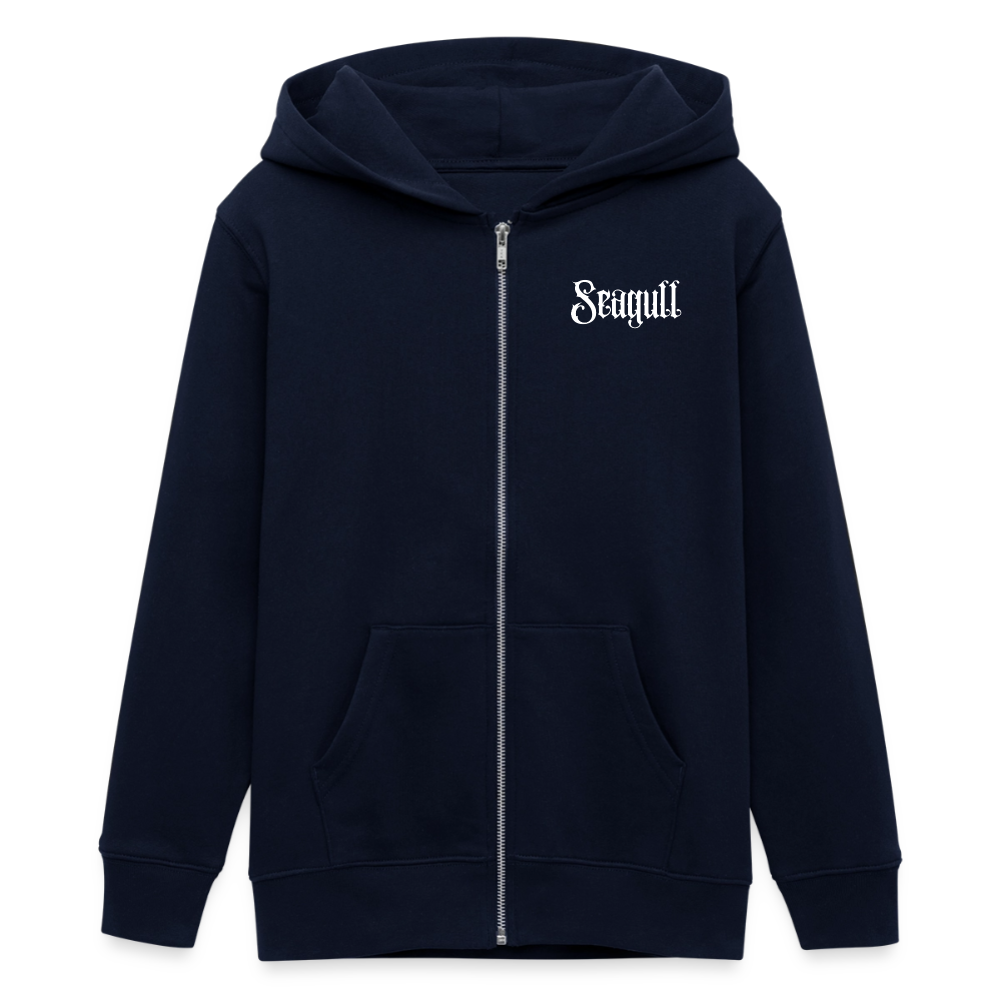 Rostock 'SEAGULL' Edition Bio Zip Hoodie Kinder - Navy