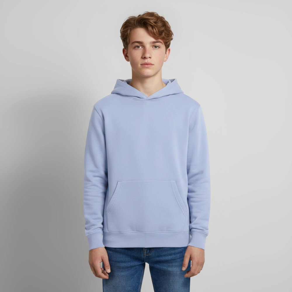 Rostock 'Rostockerkind' Bio Hoodie Kinder 9-13 Jahre - Sky