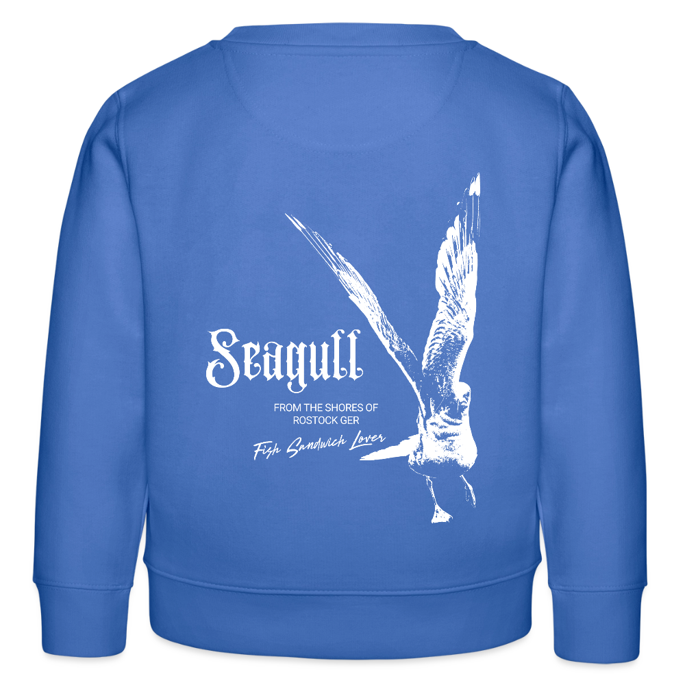 Rostock 'SEAGULL' Edition Bio Kinder Sweatshirt - carolina Blue