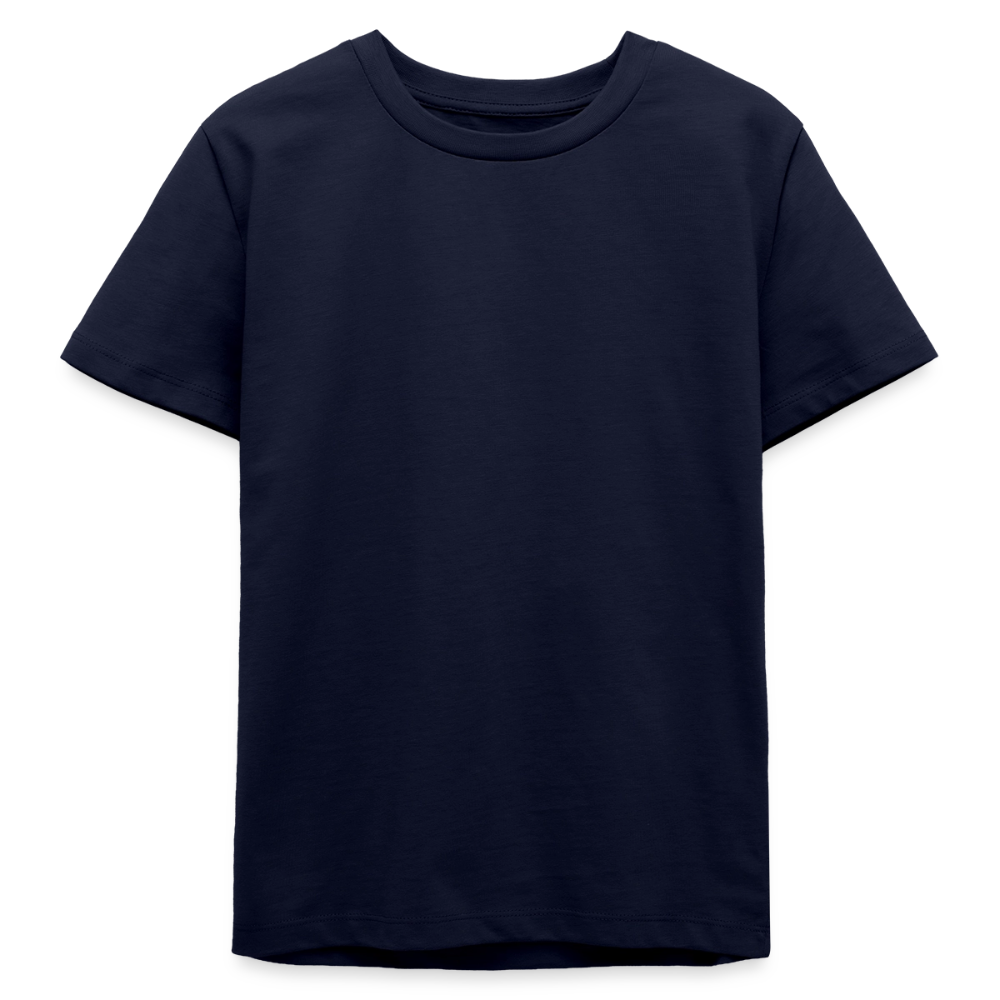 Rostock 'Rostockerkind' Bio T-Shirt Kinder 9-13 Jahre Back Print Farbe - Navy
