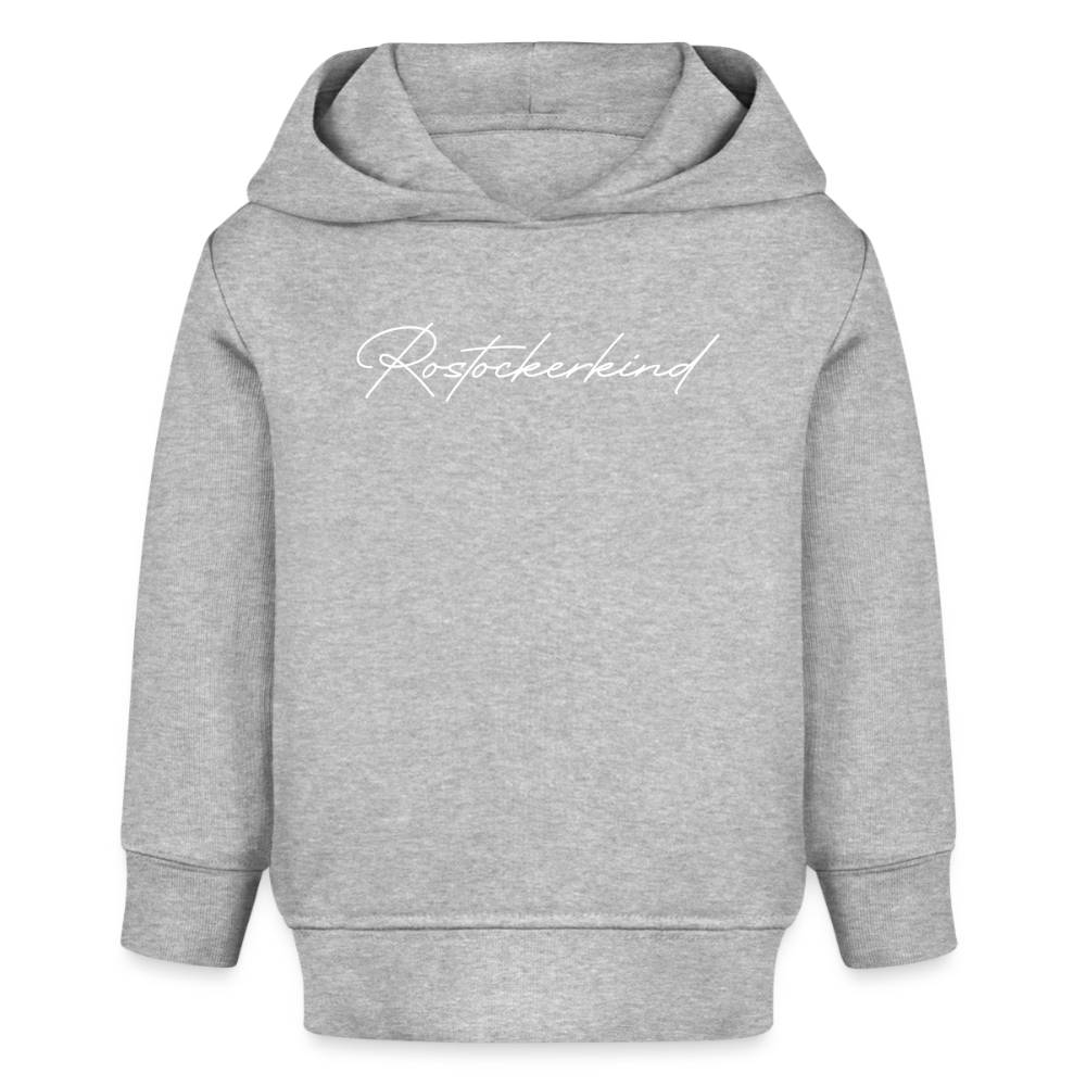 Rostock 'Rostockerkind' Signature Bio Hoodie Babys - Grau meliert
