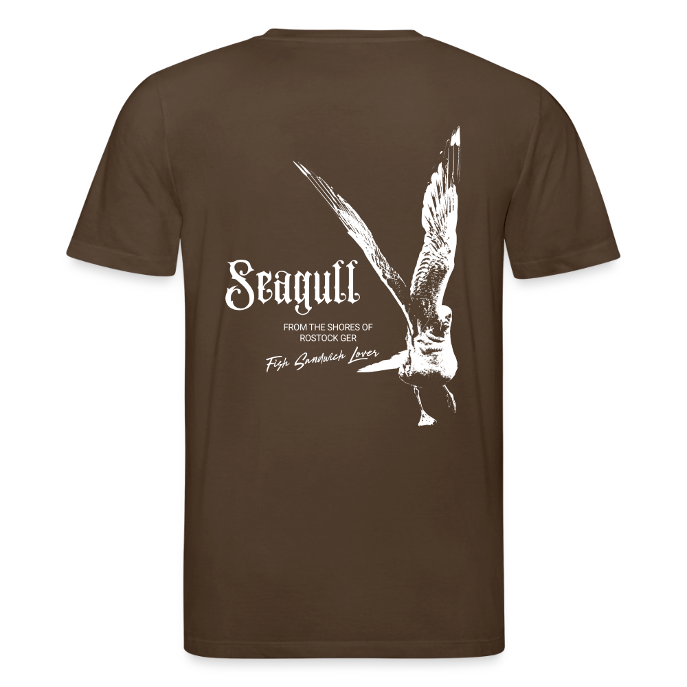 Seagull Rostock Baltic Sea Edition Unisex T-Shirt 2.0 180 g/m² - Dunkelbraun