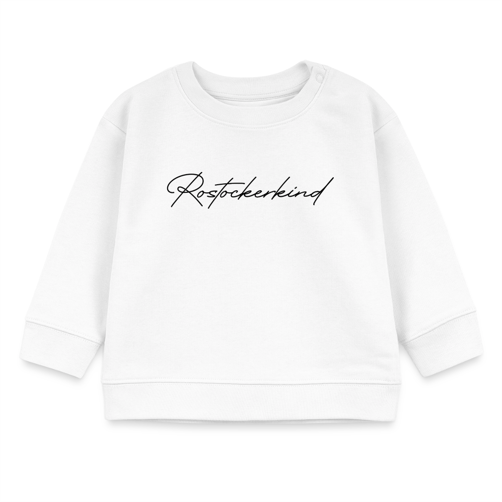 Rostock 'Rostockerkind' Signature Bio T-Shirt Babys - Weiß