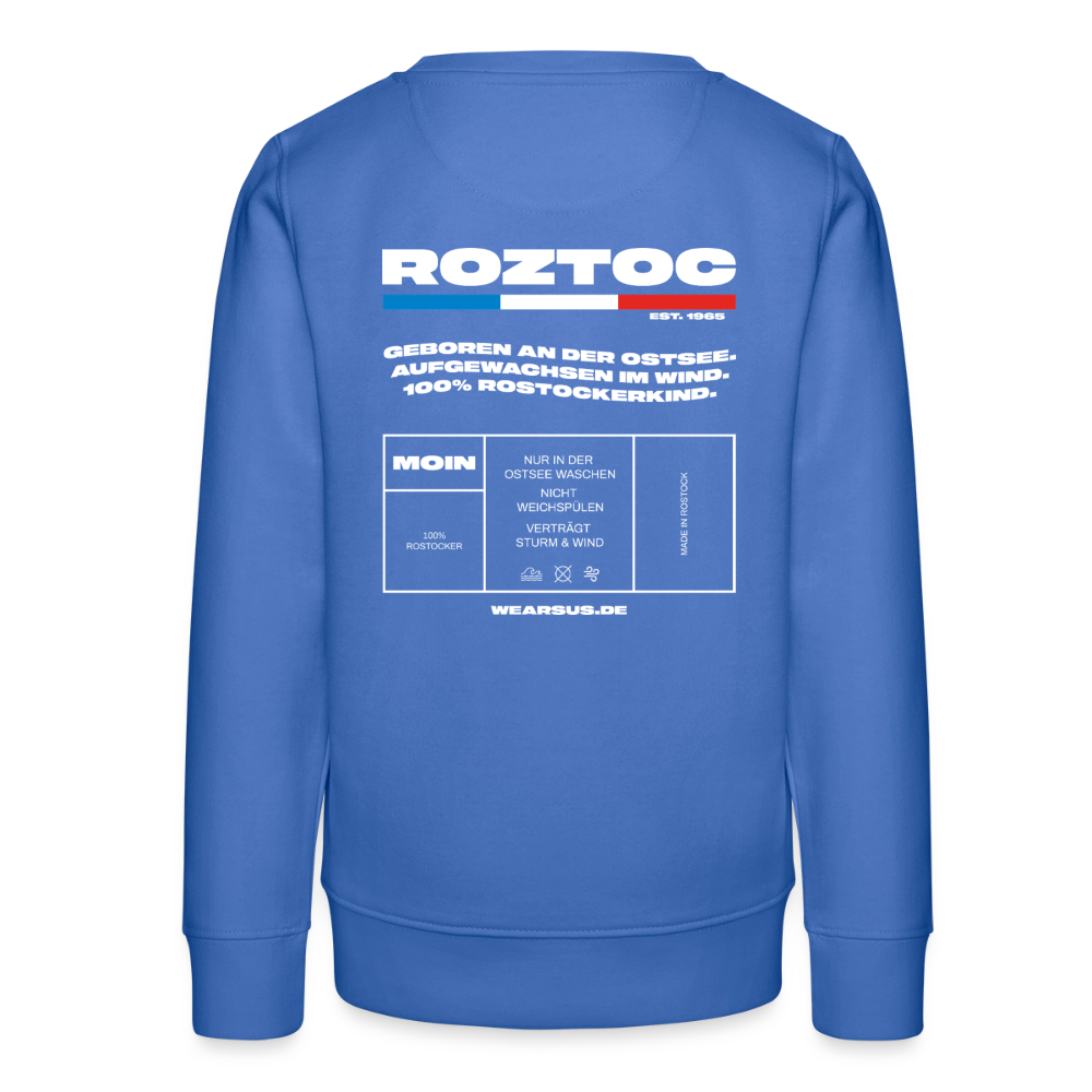 Rostock 'Seagull' Edition Bio Sweatshirt Kinder 9-13 Jahre Farbe - carolina Blue