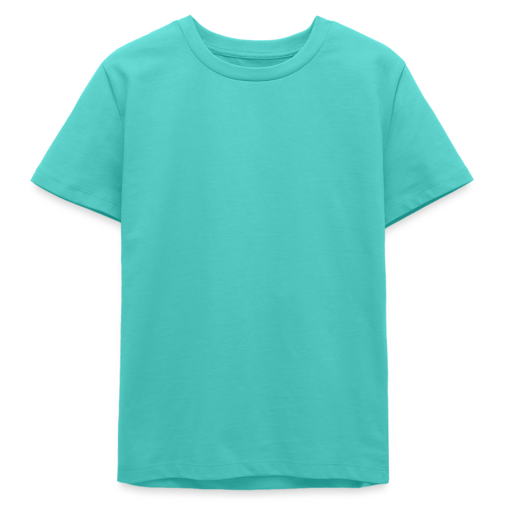 Rostock 'Rostockerkind' Bio T-Shirt Kinder 9-13 Jahre Back Print Farbe - Poolblau