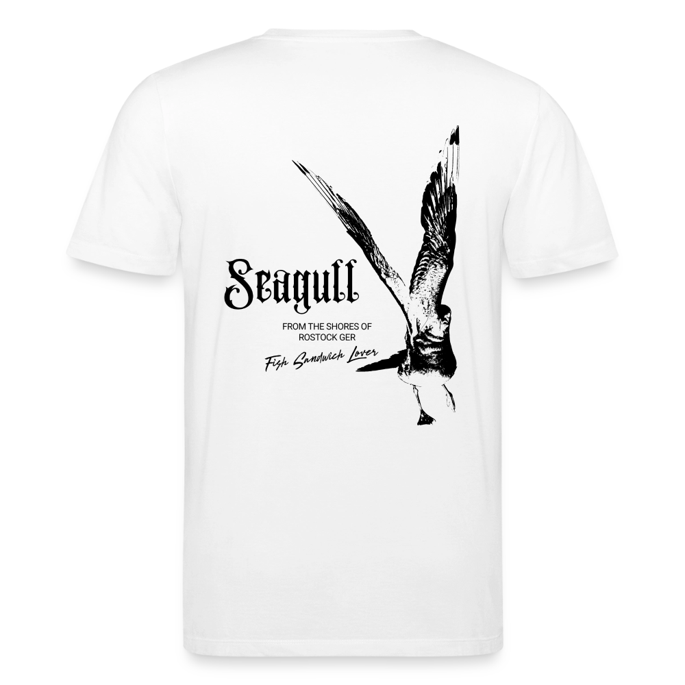 Seagull Rostock Baltic Sea Edition Unisex T-Shirt weiß 180 g/m² - Weiß
