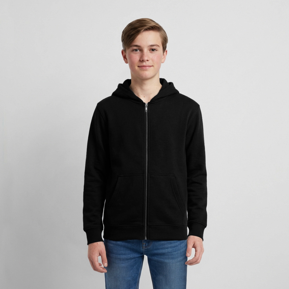 Rostock 'ROZTOC' Edition Bio Zip Hoodie Kinder - Schwarz