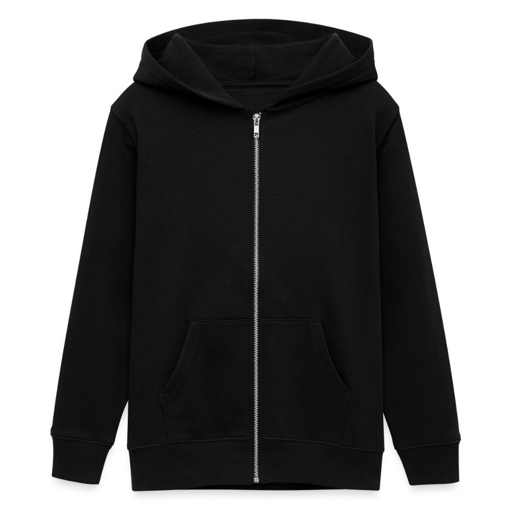 Rostock 'Rostockerkind' Bio Zip Hoodie Kinder 9-13 Jahre - Schwarz