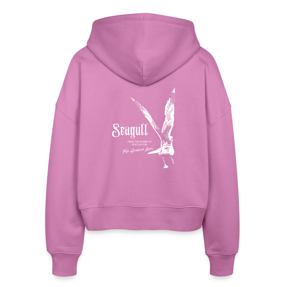 Rostock 'Seagull' Bio Zip Hoodie Damen - Pink