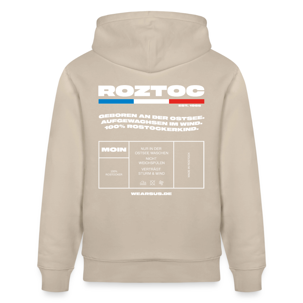Rostock 'ROZTOC' Edition Unisex Hoodie - Beige