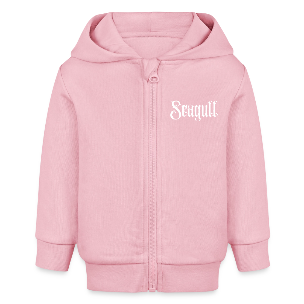 Rostock 'SEAGULL' Edition Bio Baby Zip Hoodie - Hellrosa