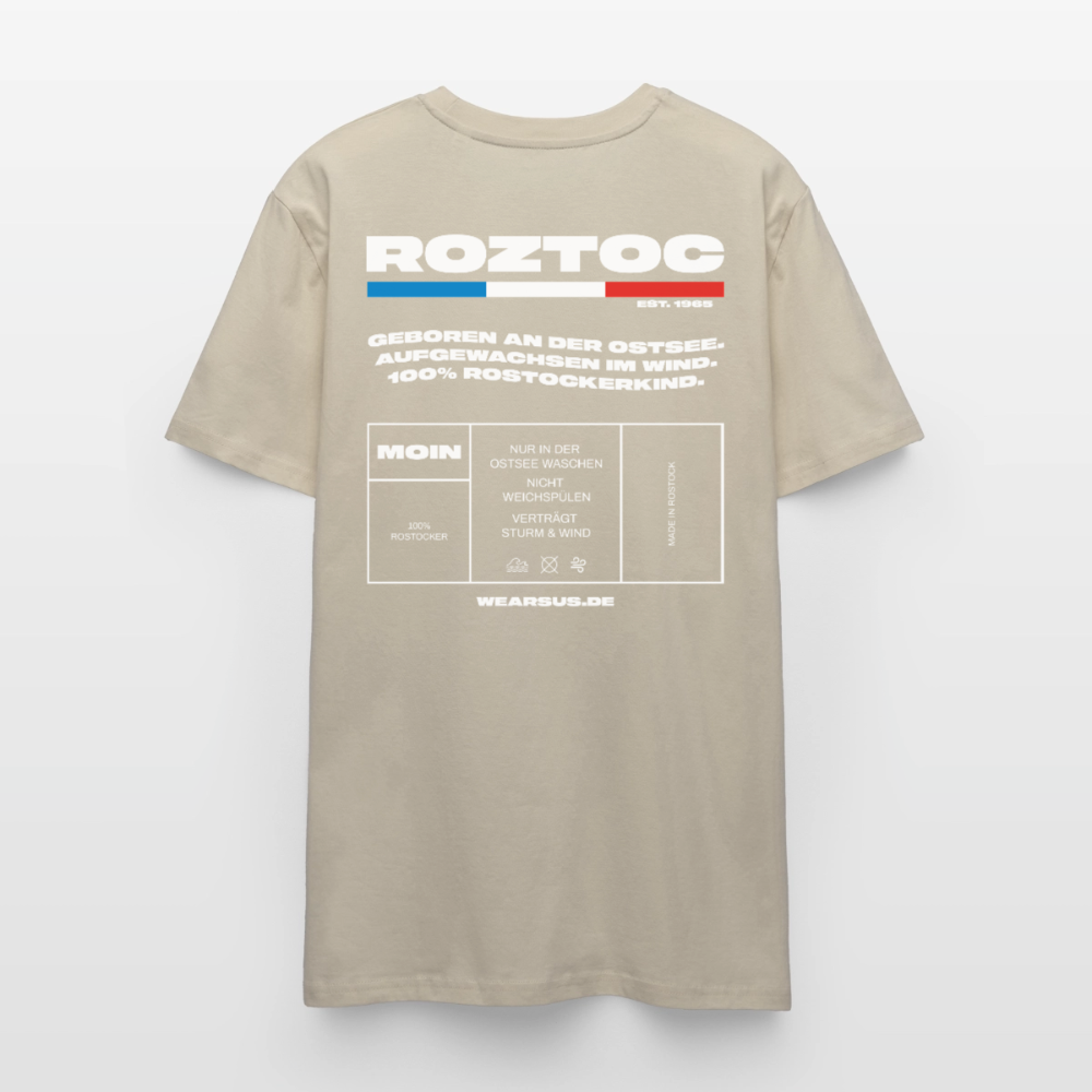 Rostock 'ROZTOC' Edition Unisex T-Shirt - Beige