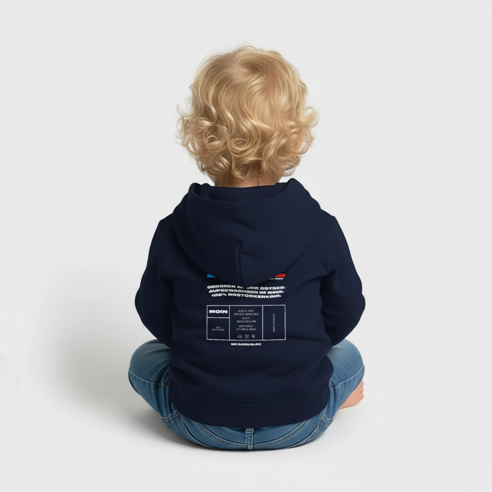 Rostock 'ROZTOC' Edition Bio Hoodie Babys Farbe - Navy