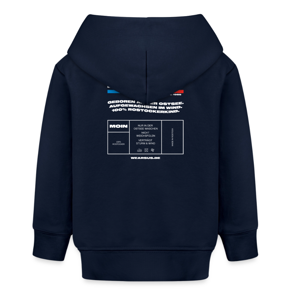 Rostock 'ROZTOC' Edition Bio Hoodie Babys Farbe - Navy