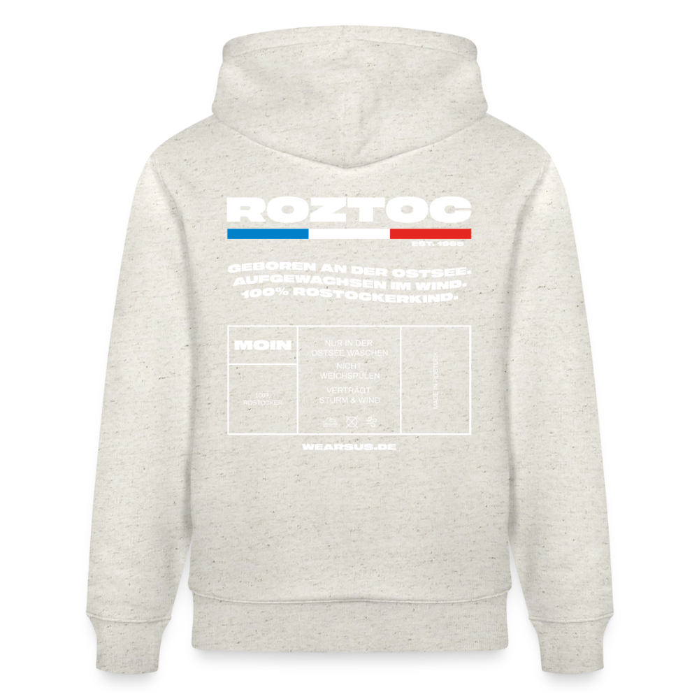 Rostock 'ROZTOC' Edition Unisex Hoodie - Beige meliert