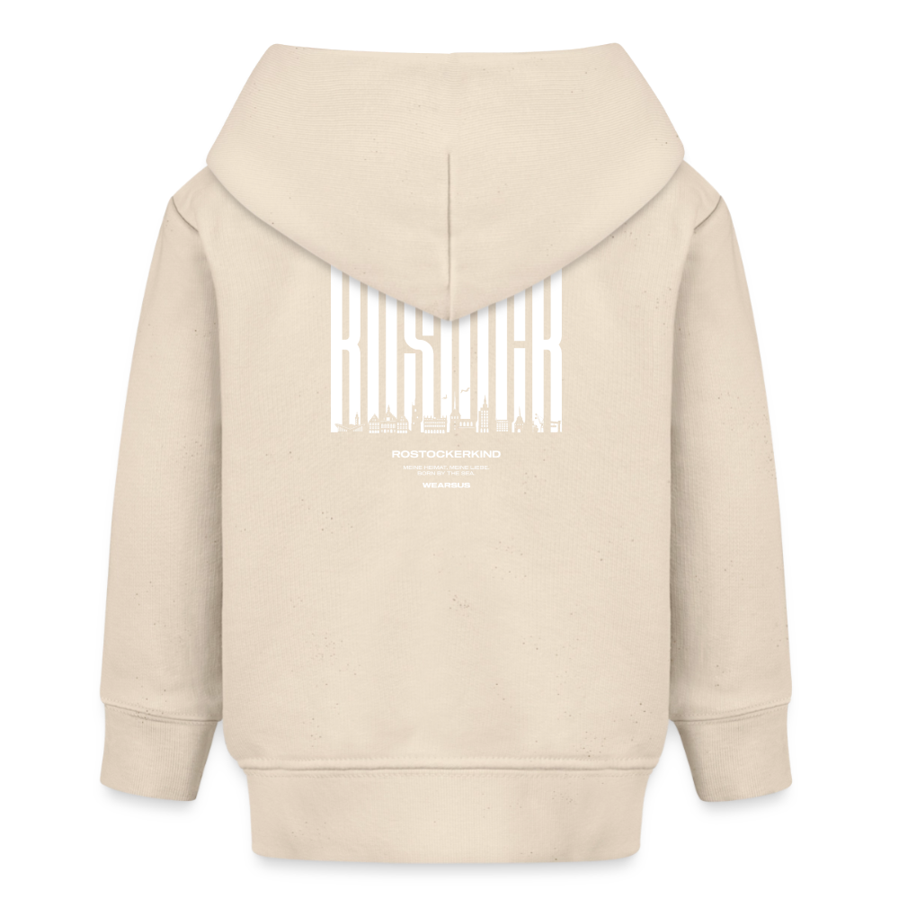 Rostock 'Rostockerkind' Bio Hoodie Babys Farbe - Natur