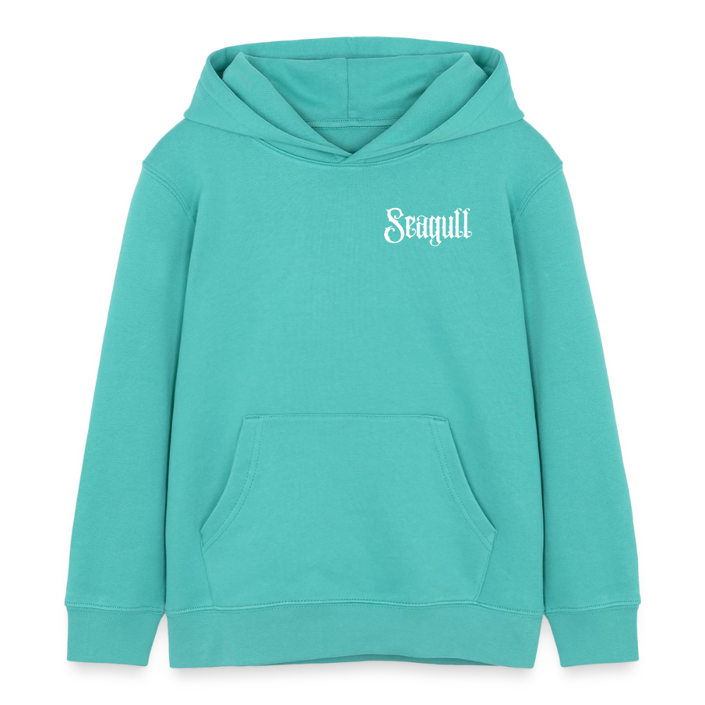 Rostock 'SEAGULL' Edition Bio Hoodie Kinder - Poolblau