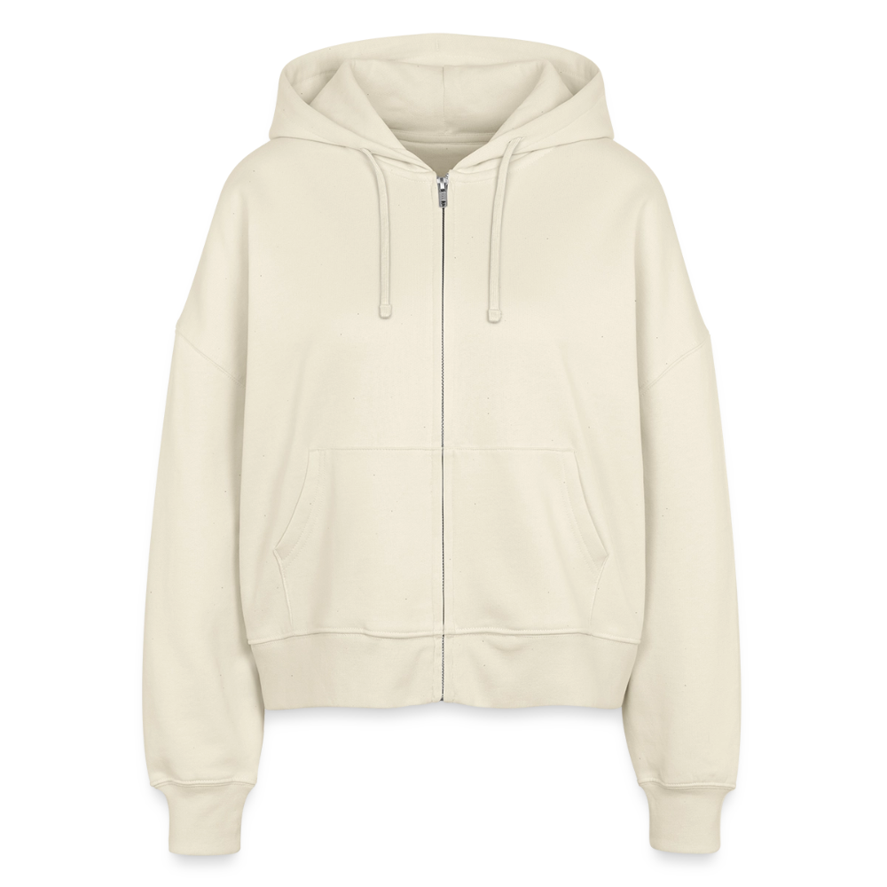Rostock 'Rostockerkind' Bio Zip Hoodie Damen Farbe - Natur