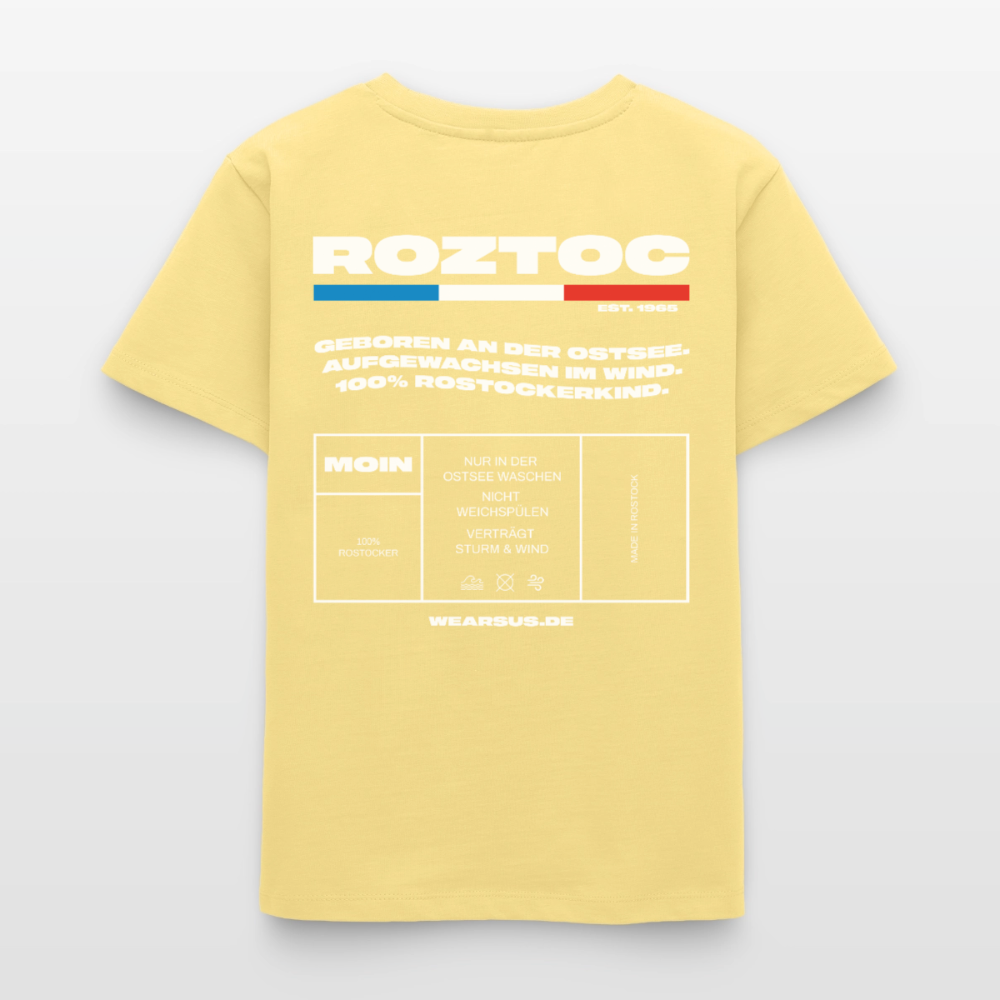 Rostock 'ROZTOC' Edition Kinder T-Shirt - Gelb Viva 