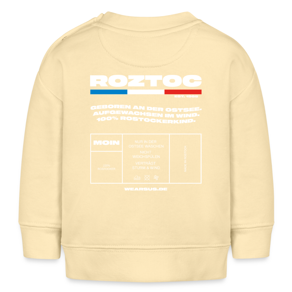 Rostock 'ROZTOC' Edition Baby Sweatshirt - Creme