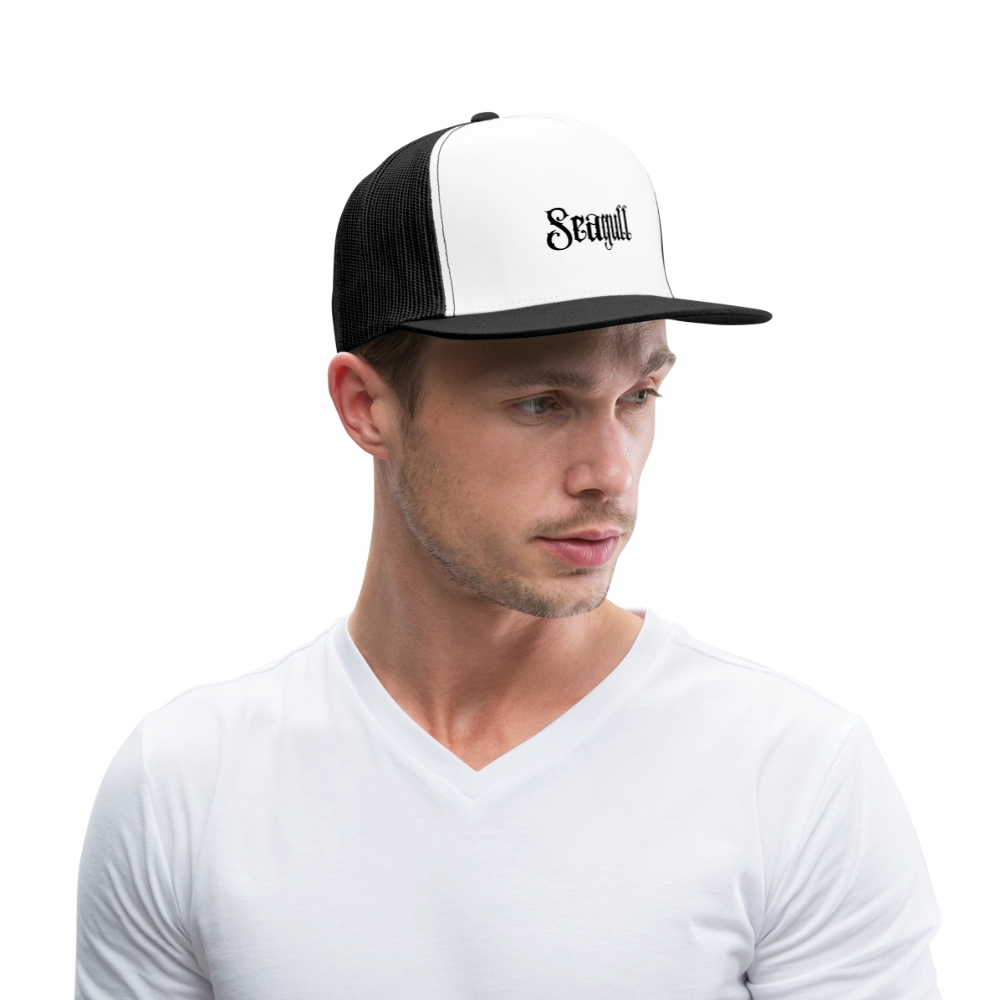 Rostock 'SEAGULL'  Trucker Cap - Weiß/Schwarz