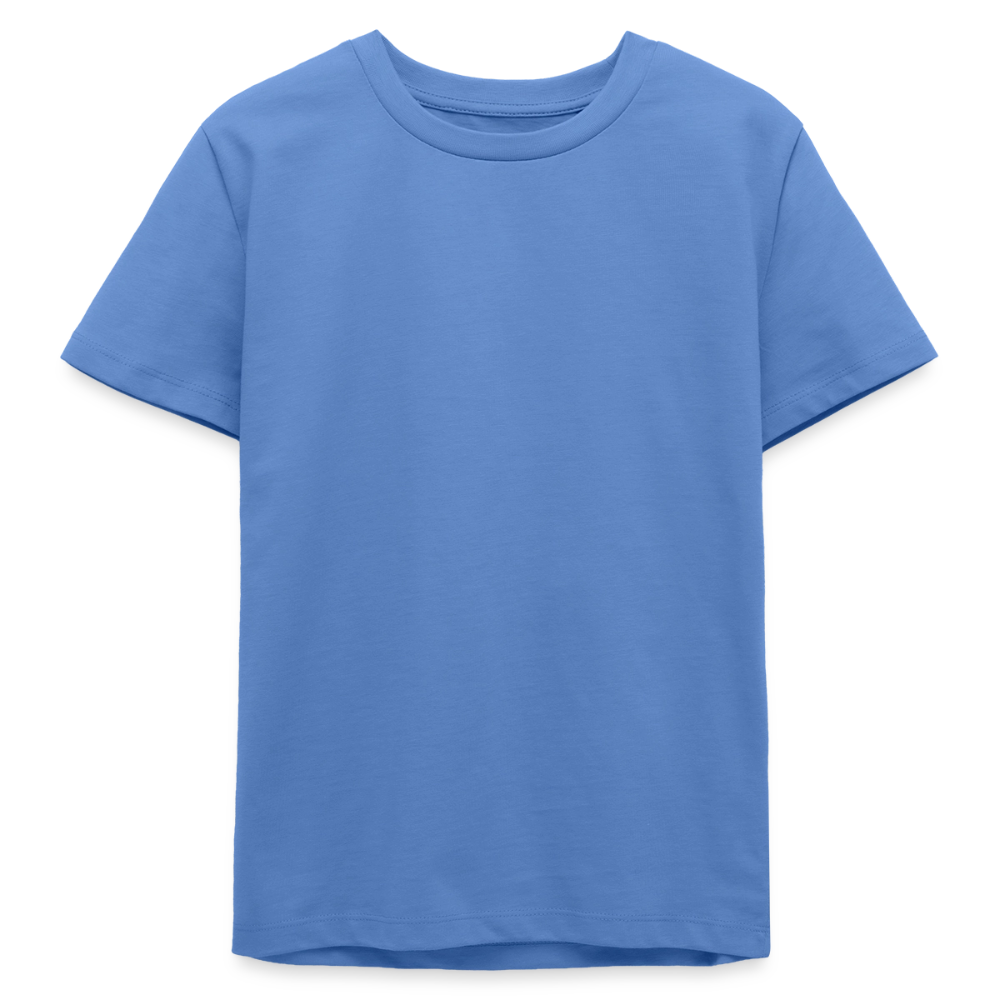 Rostock 'Rostockerkind' Bio T-Shirt Kinder 9-13 Jahre Back Print Farbe - Blau