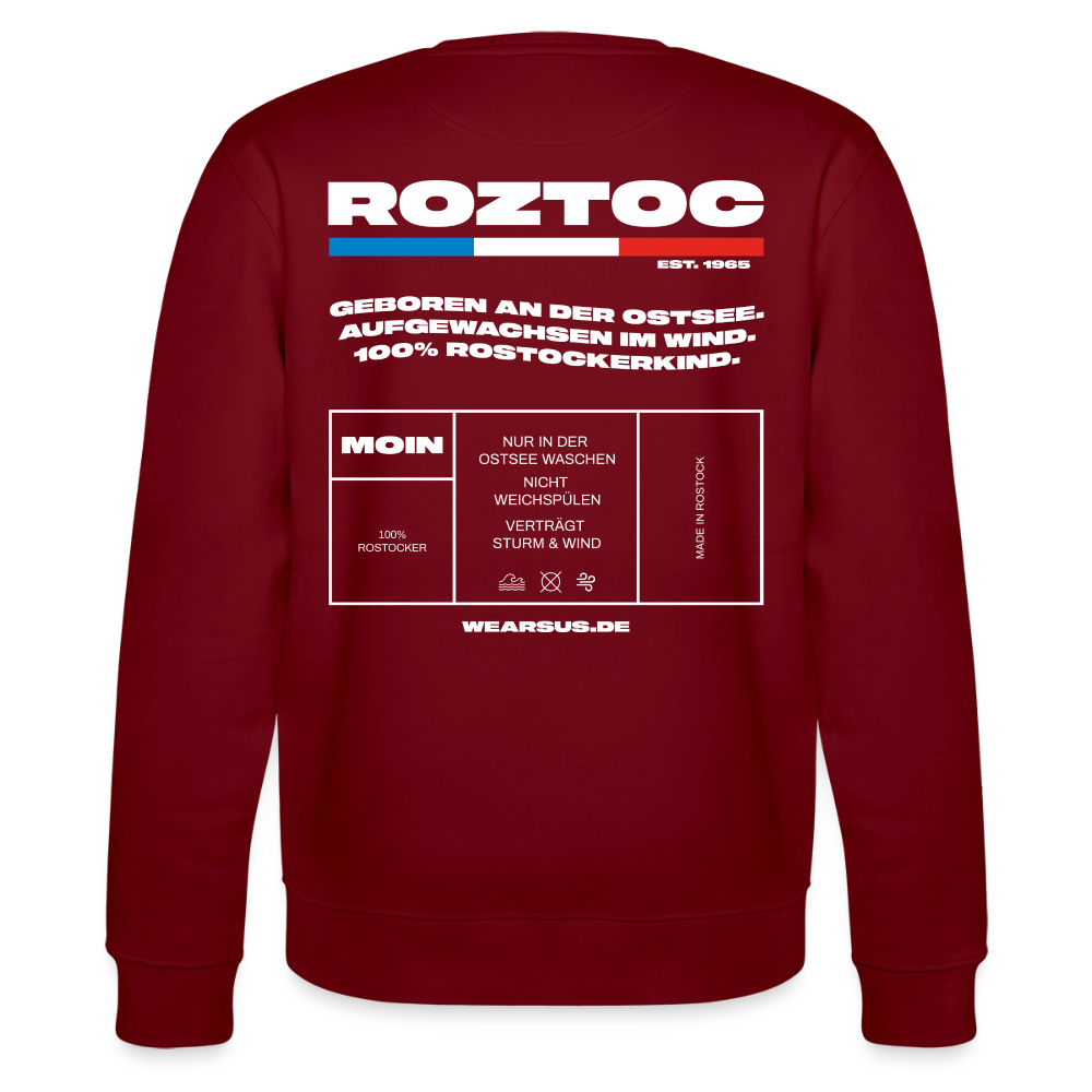 Rostock 'ROZTOC' Edition Unisex T-Shirt - Burgunderrot