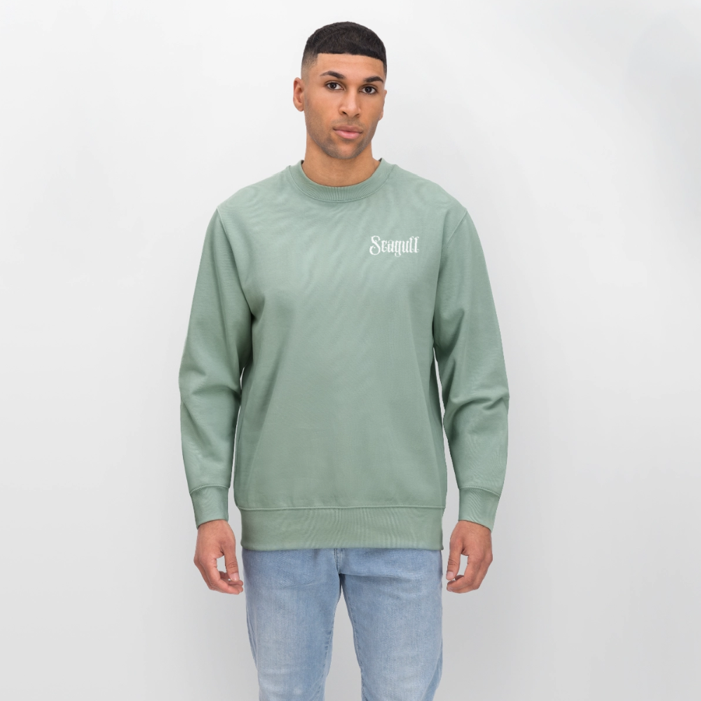 Seagull Rostock Baltic Sea Edition Unisex Premium Sweatshirt - Helles Graugrün