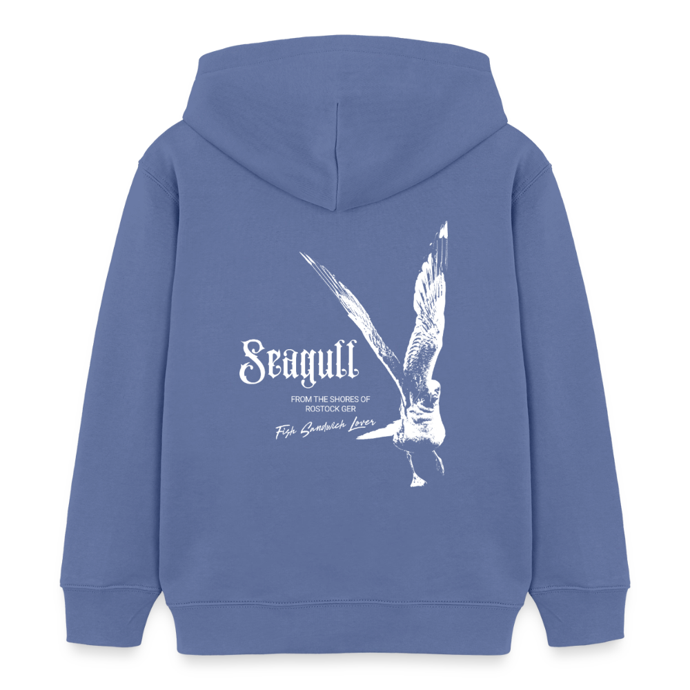 Rostock 'SEAGULL' Edition Bio Hoodie Kinder - Blau