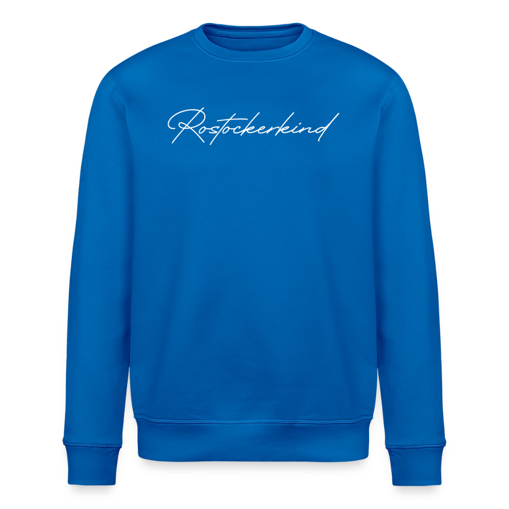 Rostock 'Rostockerkind' Signature Bio Sweatshirt Unisex - Königsblau