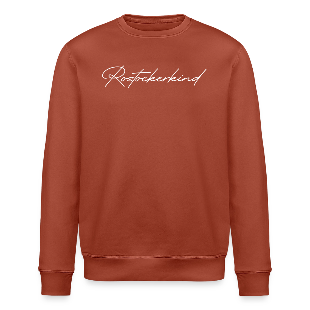 Rostock 'Rostockerkind' Signature Bio Sweatshirt Unisex - Terrakotta