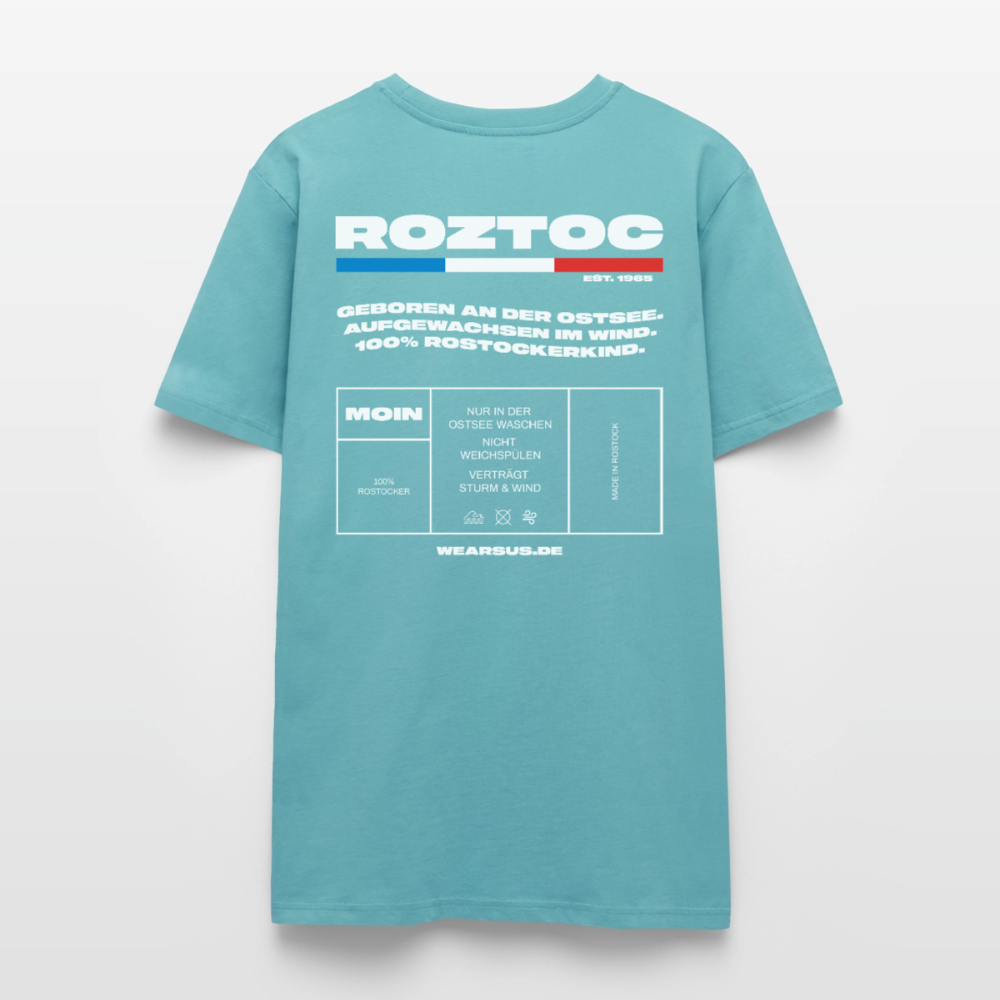 Rostock 'ROZTOC' Edition Unisex T-Shirt - Pastelltürkis