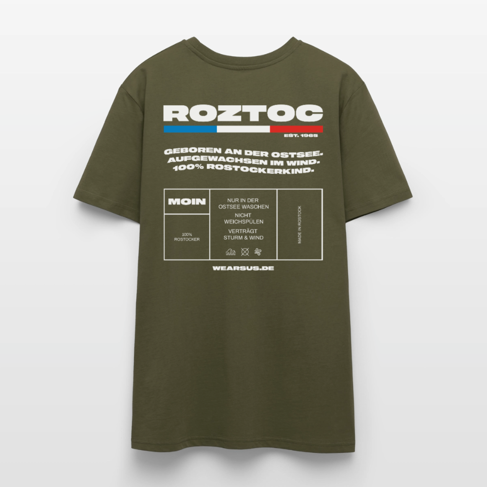 Rostock 'ROZTOC' Edition Unisex T-Shirt - Khaki