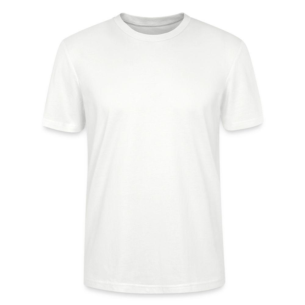 Unisex Sprüche T-Shirt 'Bierber Pilsner Biber' Backprint - Weiß