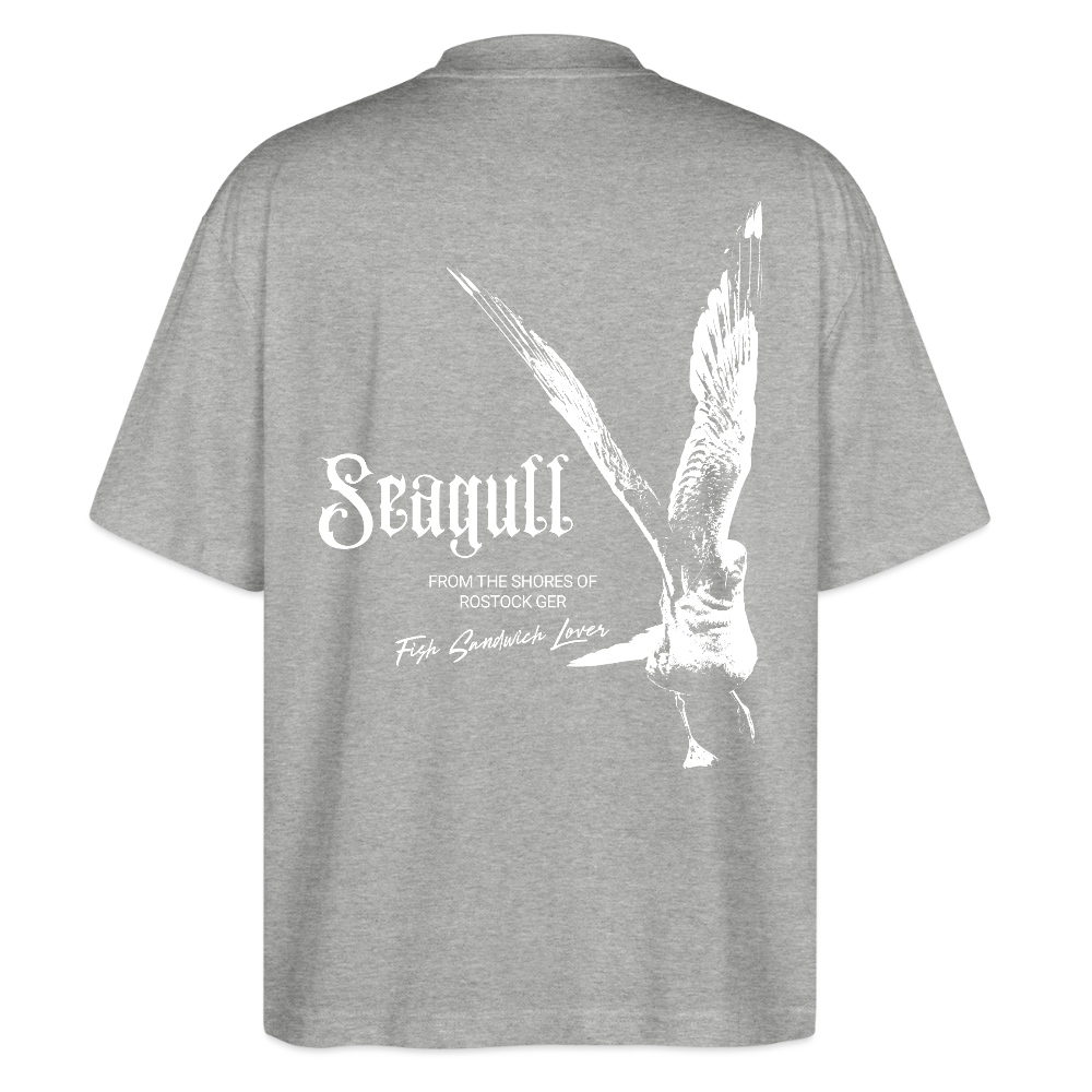 Seagull Rostock Baltic Sea Edition Oversized T-Shirt Unisex - Grau meliert