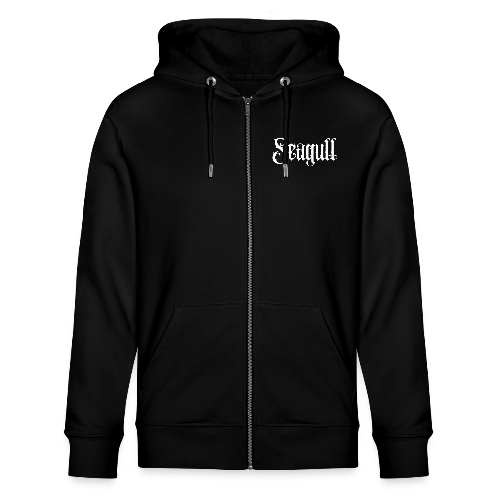 Rostock 'SEAGULL' Edition Bio Zip Hoodie Herren - Schwarz