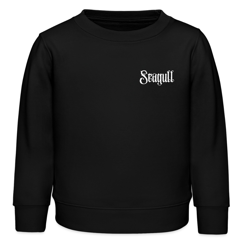 Rostock 'SEAGULL' Edition Bio Kinder Sweatshirt - Schwarz