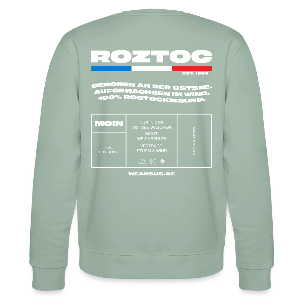 Rostock 'ROZTOC' Edition Unisex T-Shirt - Helles Graugrün
