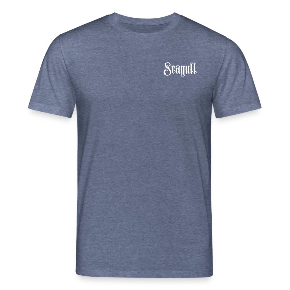 Seagull Rostock Baltic Sea Edition Unisex T-Shirt 2.0 180 g/m² - Dunkelblau meliert