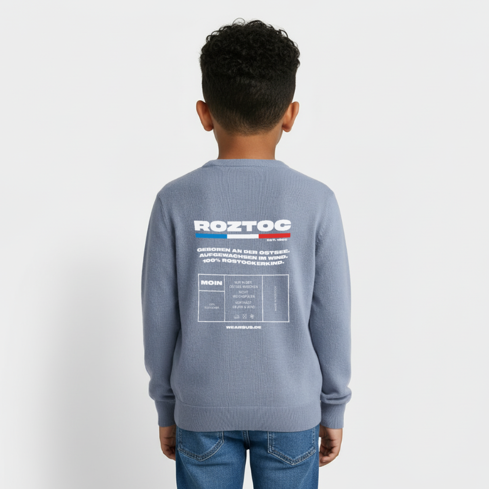 Rostock 'ROZTOC' Edition Bio Sweatshirt Kinder 3-8 Jahre - Lavendel-Violett
