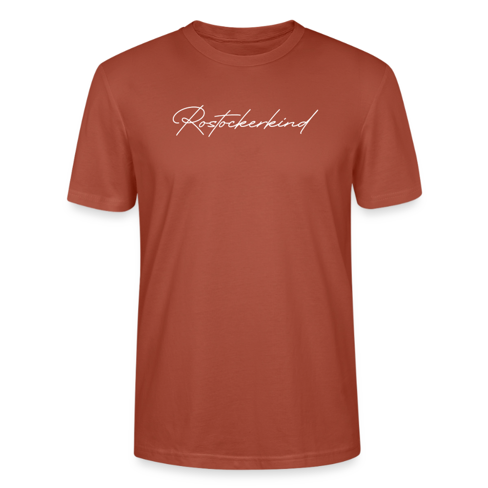 Rostock 'Rostockerkind' Signature Bio T-Shirt Unisex schwarz - Terrakotta