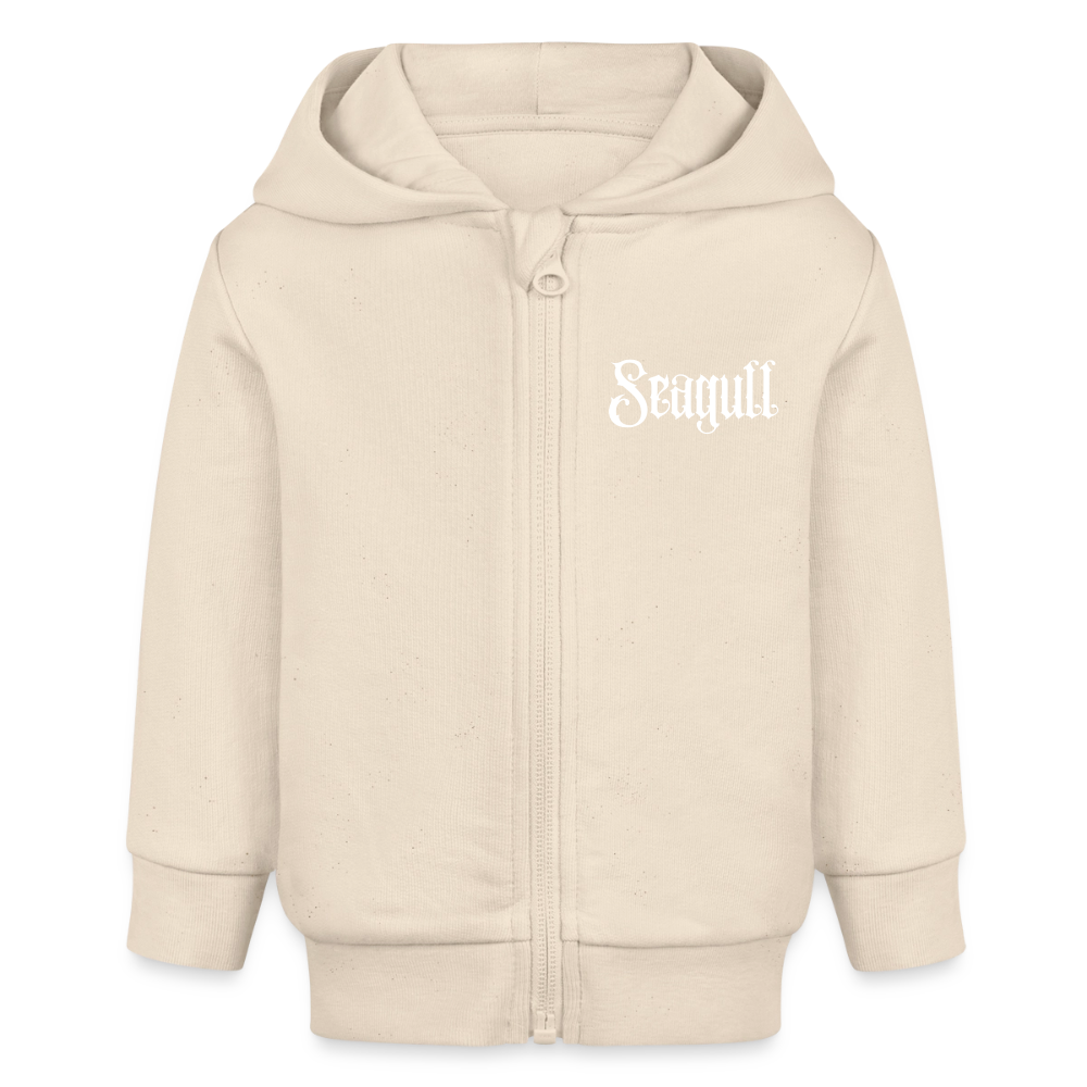 Rostock 'SEAGULL' Edition Bio Baby Zip Hoodie - Natur